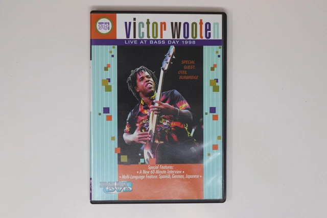 VICTOR WOOTEN LIVE at Bass Day 1998 DVD $8.01 - PicClick