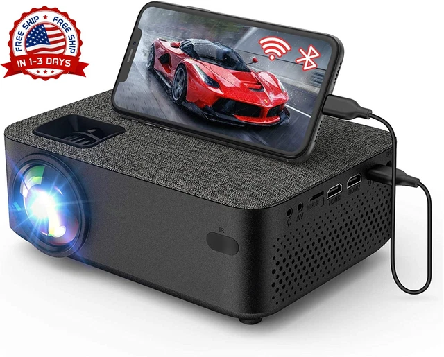 Mini Proiettore Portatile 1080p Mini Proiettore Intelligente Portatile Full HD 1080P - Con WiFi Mini Proiettore Portatile 1080p Mini Proiettore Intelligente Portatile Full HD 1080P - Con WiFi