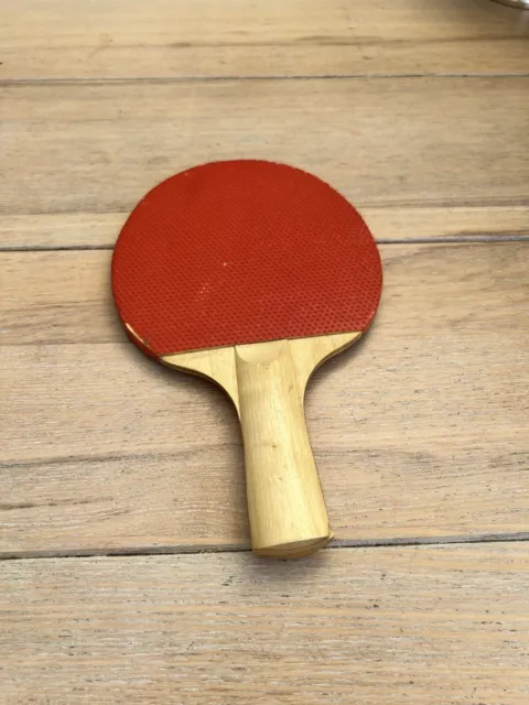 Table Tennis Ping Pong Bat Paddle Racket - Red/Black