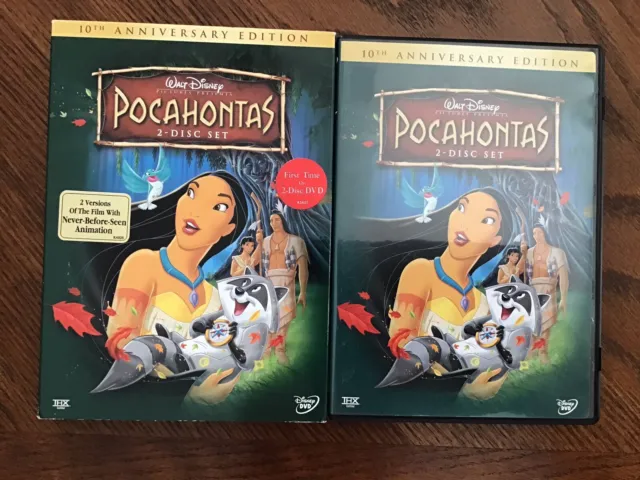 Walt Disney’s Pocahontas (DVD, 2005, 2-Disc 10th Anniversary Edition)