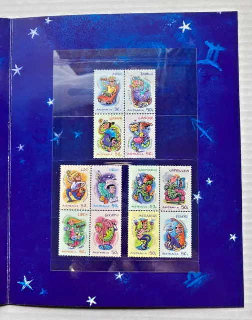 Australia Stamp Pack Signs Of The Zodiac 2007