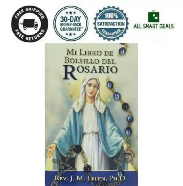 Libro De Oraciones Católicas En Español Santo Rosario Libro De Bolsillo 72 Páginas