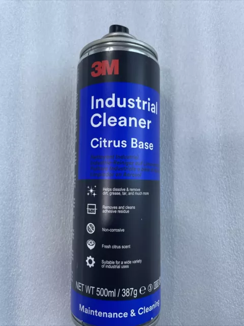 3M™ Industrial Citrus Base Heavy Duty Cleaner/Degreaser Spray 500ml  (No LID)