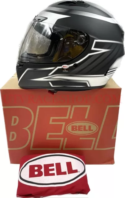 BELL Qualifier DLX MIPS Helmet Rise Matte Black/White/Gray Size Large - 7141844