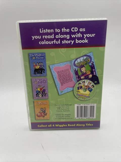 THE WIGGLES READ Along Book & CD - A Special Day / The Magical Rhyme ...