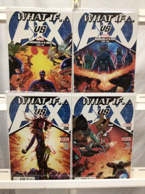 Marvel Comics What If Avengers vs X-Men #1-4 Complete Set VF/NM