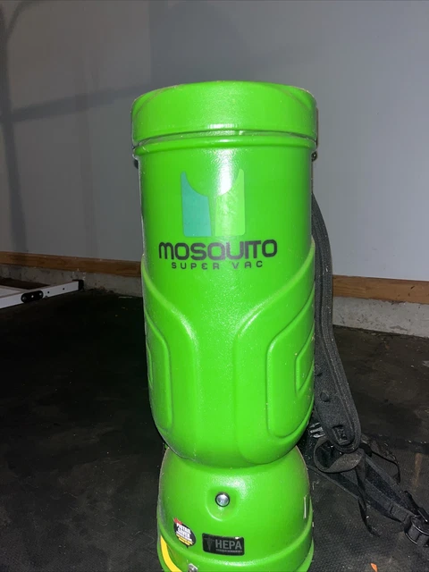 Mosquito Super HEPA 10 Quart Backpack Vacuum with Tool Kit, Green