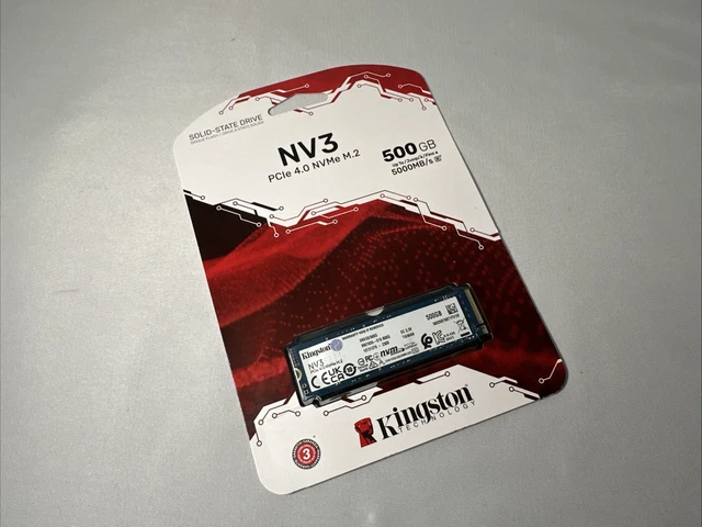 Kingston NV3 500GB 1TB 2TB M.2 2230 PCIe 4.0 NVMe SSD | Up To 6000MB/