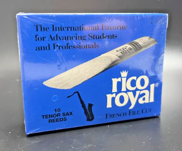 Vintage Rico Royal Tenor Sax Reeds 1.5