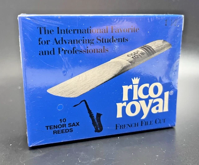 Vintage Rico Royal Tenor Sax Reeds 1.5 Vintage Rico Royal Tenor Sax Reeds 1.5