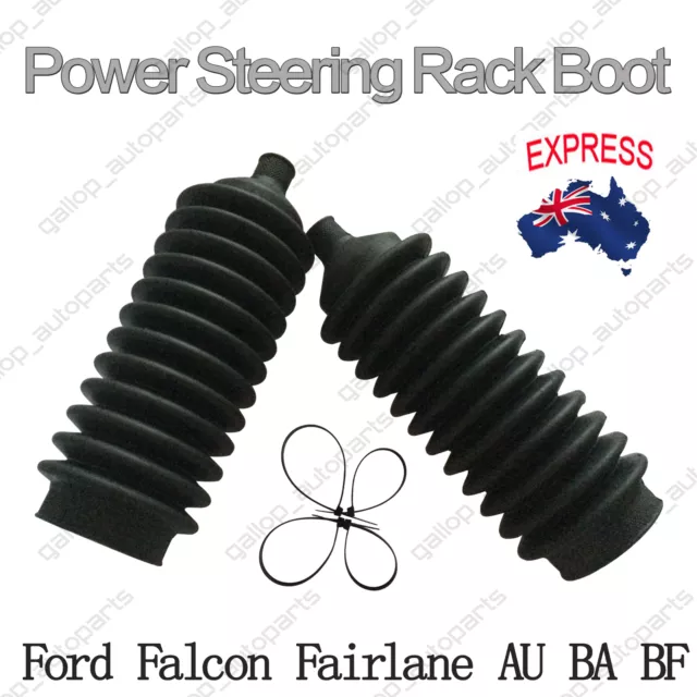 Power Steering Rack Boots for Falcon Fairlane AU series 1,2,3 BA BF 2pc Express
