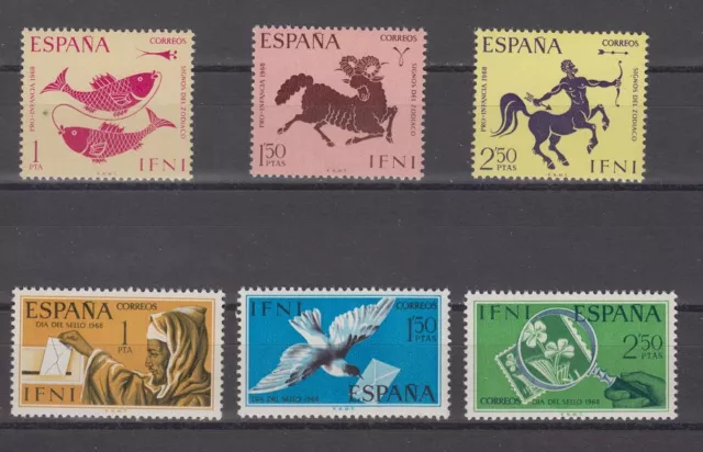 Ifni (Spagna) - Anno 1968 Nuovo Completo MNH Spain - edifil 233/38