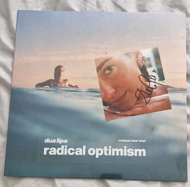 DUA LIPA RADICAL Optimism Blue Curacao [VINYL LP] & SIGNED ARTCARD EUR ...