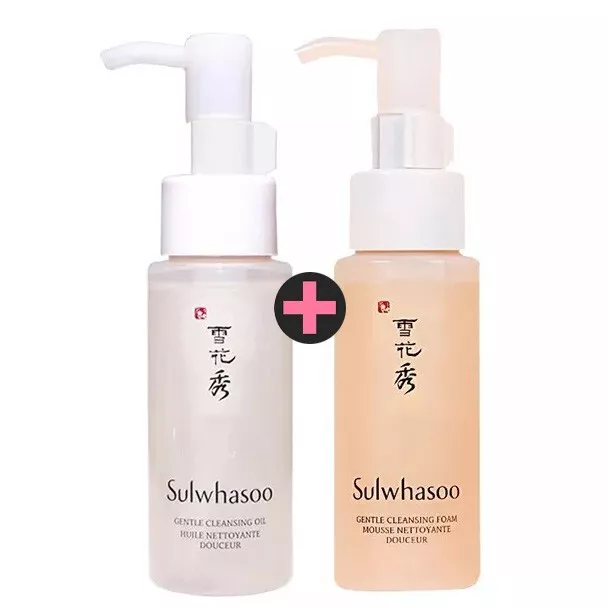 Sulwhasoo Gentle Cleansing Oil 50ml + Sulwhasoo Gentle Cleansing Foam 50ml