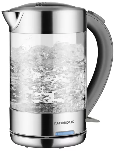 NEW Kambrook KKE760CLR Glass Kettle