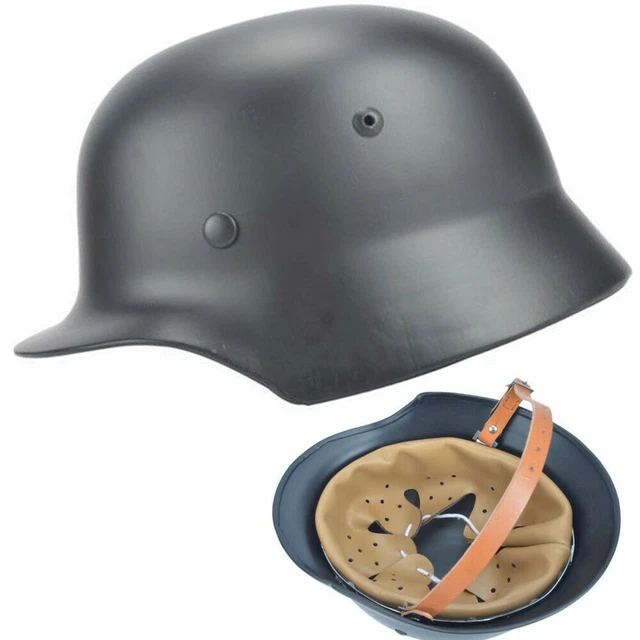 Casque Ww2 Américain WW2 Casque WW2 German Elite Wh Army M35 M1935 Avec Doublure En Cuir Système De Suspension Réglable OPS Casque De Sécurité Casque Ww2 Américain WW2 Casque WW2 German Elite Wh Army M35 M1935 Avec Doublure En Cuir Système De Suspension Réglable OPS Casque De Sécurité