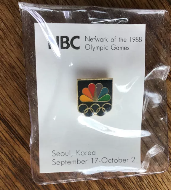 NBC 1988 Seoul, Korea Olympic Games Pin