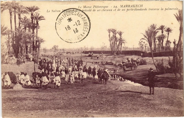 CPA AK MAROC MARRAKECH - Le sullan (114747)