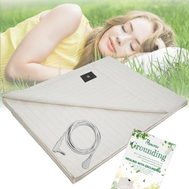 RELEASE STATIC CONDUCTIVE Earthing Sheet Grounding Mat Connection Cord ...