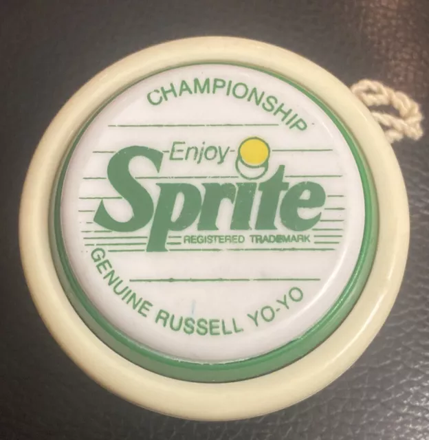 Rare championship enjoy sprite genuine russell yoyo yo yo