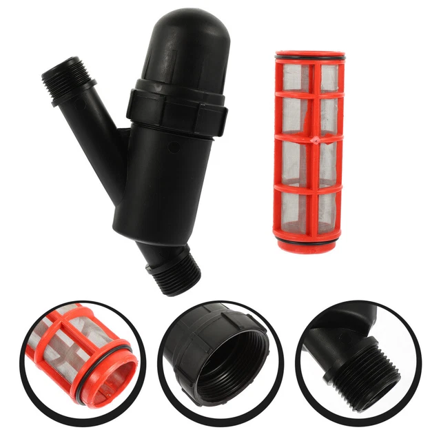 Lot De 2 Filtres à Eau Pour Tuyau Arrosage - Pré-filtre 3/4" - Pour Nettoyeur Haute Pression, Jardin, Camping-car