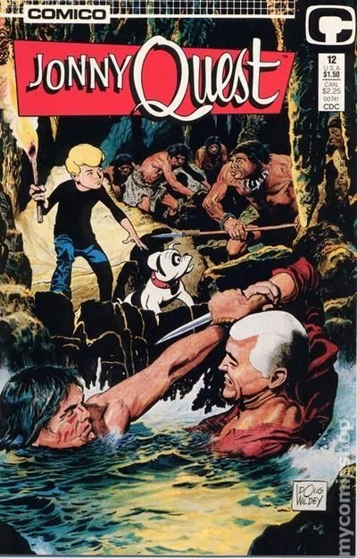 Jonny Quest #12 VF 1987 Stock Image