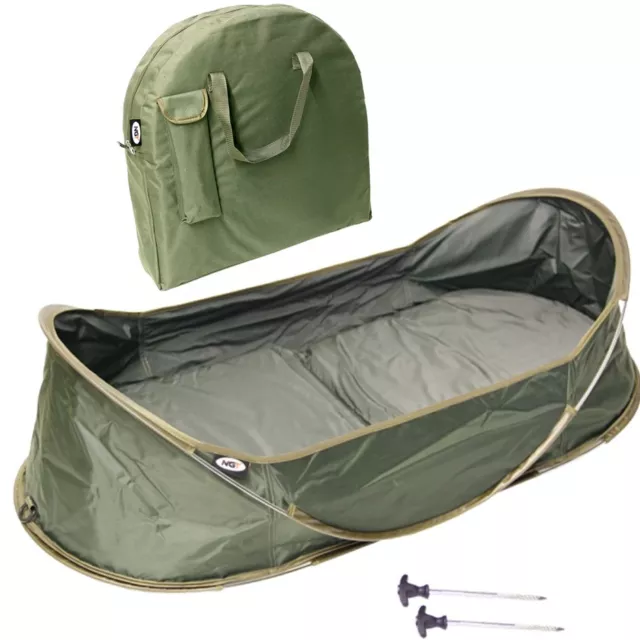 Ngt New Carp Fishing Pop Up Cradle Protective Unhooking Mat And Carry Case 250 ,