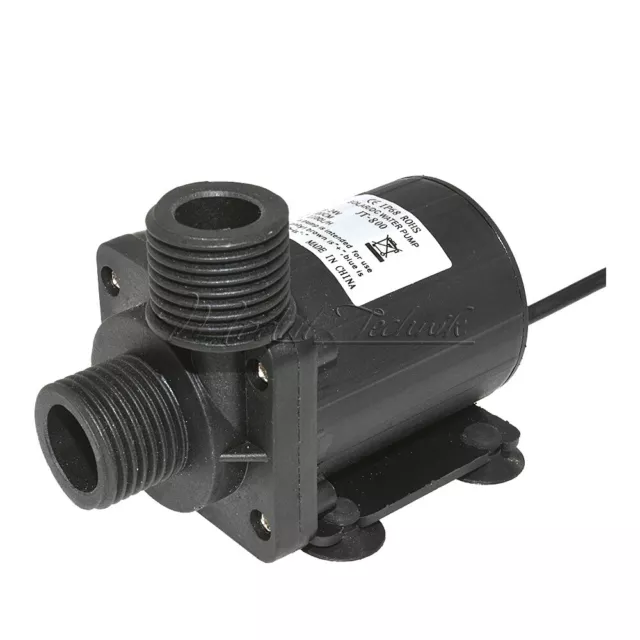 800L/H DC 12V 24V Hot Water Circulation Pump Solar Water Pump Brushless Motor