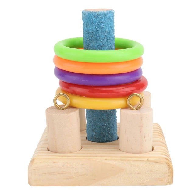1 Set Parrot Training Spielzeug Papageihülle Spielzeug Interessante Haustier