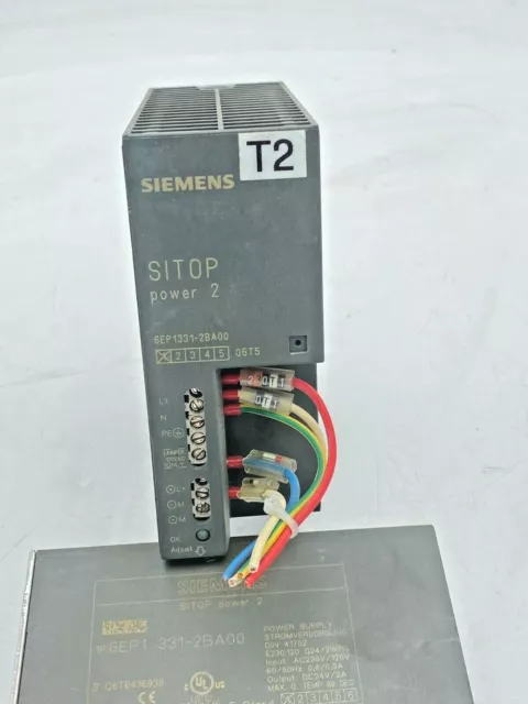 2 pc x  Siemens SITOP 6EP1331-2BA00 Power Supply 24 Volt DC 2 Amp