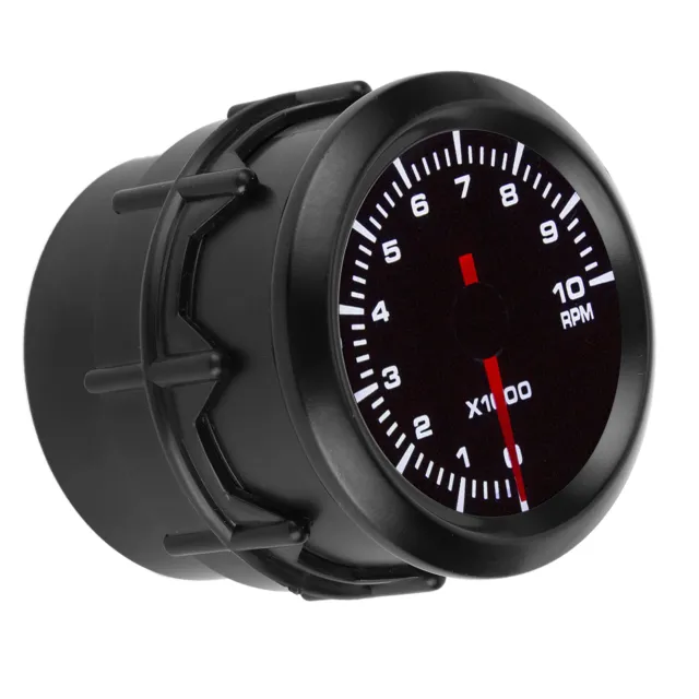 New Universal Tachometer Gauge Pointer 0‑10000RPM Tach Meter Lighting Dial For