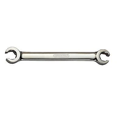 KS TOOLS CHROMEplus Llave Doble Anillo Abierta, Angular, 9x11mm