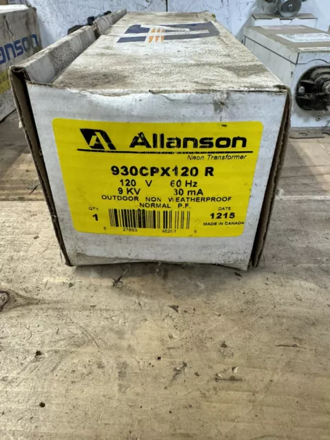 Allanson Neon Transformer Power Supply 930CPX120 9000v 30mA