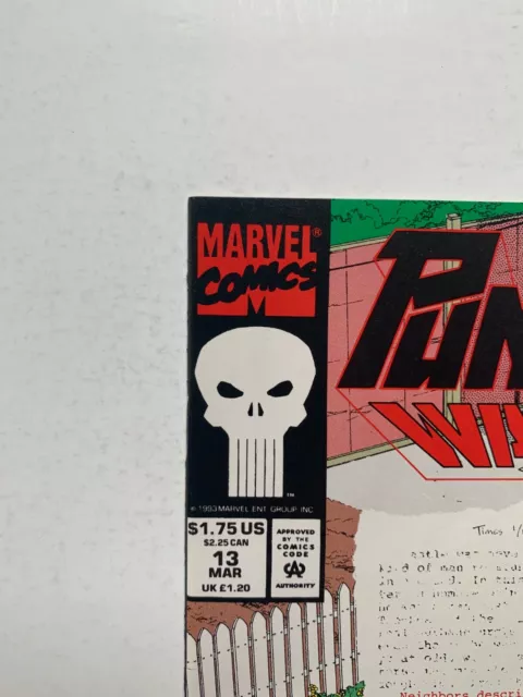 The Punisher War Zone #13, Vol. 1 (Marvel Comics, 1993) NM 2