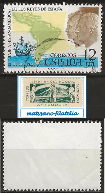 España 1976. Edifil 2370. Serie Completa "Viaje A Hispanoamérica De Los Reyes"