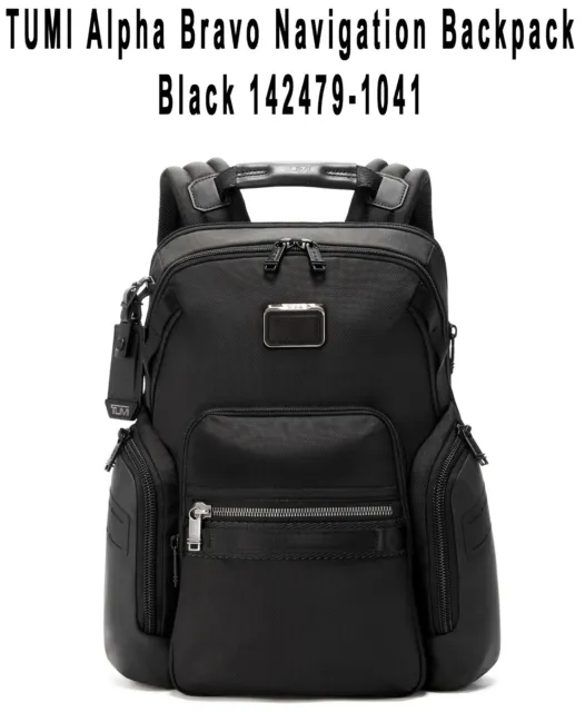 TUMI Alpha Bravo Navigation Backpack Black 142479-1041