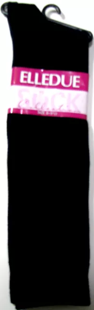 3 Pairs Navy Blue ELLEDUE Knee Socks Ribbed Knit Sock Uniform School Unisex