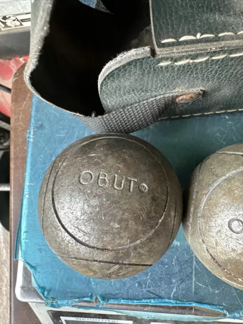 boules de pétanque obut MATCH 720 F83 Triplette avec Etui 3