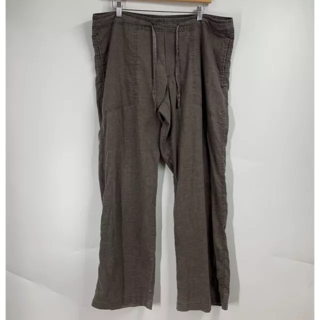 PRANA PANTS MEN'S Sutra Lounge Hemp Casual Lightweight Drawstring Pants ...