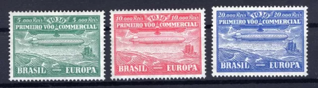 Zeppelin/Airmail Brazil ZP1-3 Set MH (AA1585