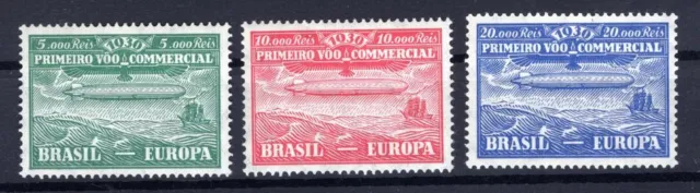 Zeppelin / Poste Aérienne Brésil ZP1-3 Lot MH ( AA1585