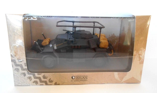 ATLAS VÉHICULES ET Blindés Sdkfz 234/2 Puma Miniature 1/43 Comme Neuf