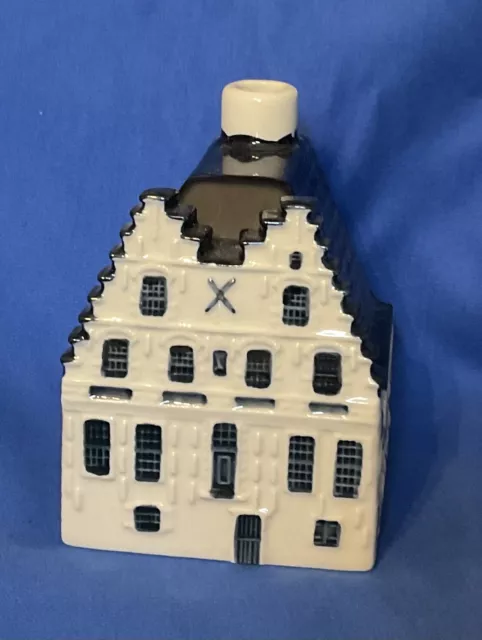 Blue Delft HOUSE #87 for KLM Airlines, BOLS Amsterdam 2006-UNSEALED no Liquid