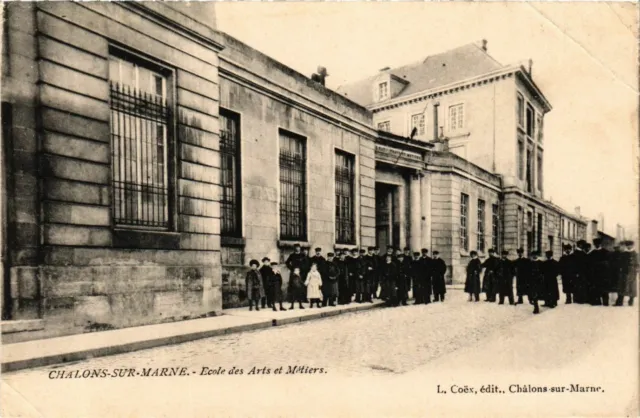 CPA CHALONS-sur-MARNE Ecole des arts et Métiers (864548)