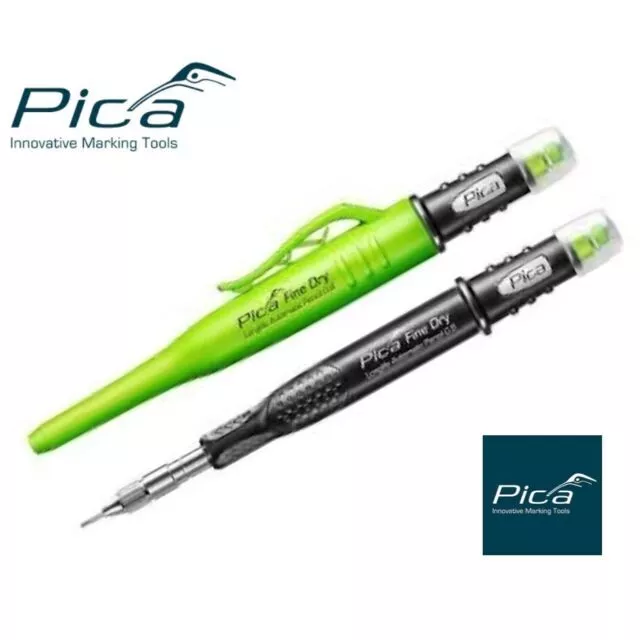 Pica 7070 Marker Pencil and Holder Precise 0.9mm Fine Dry LongLife Automatic