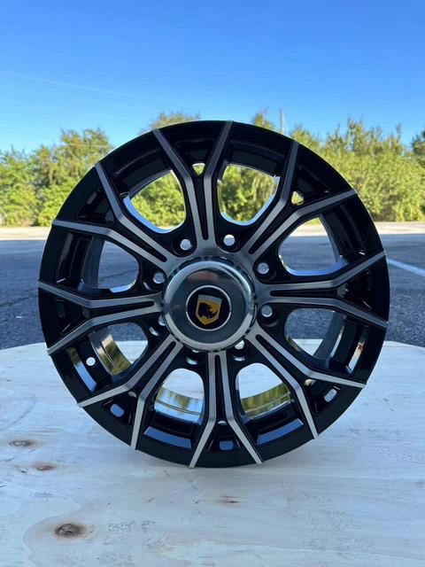 CW618 16X6, 8X6.5/8x165.1 ALUMINUM TRAILER RV WHEEL