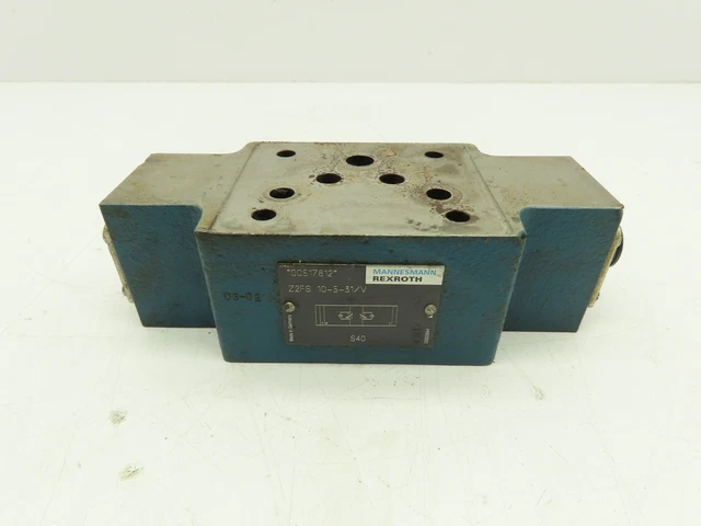 Rexroth Z2FS 10-5-31/V Hydraulic Throttle/Check Sandwich Valve Z2FS 10