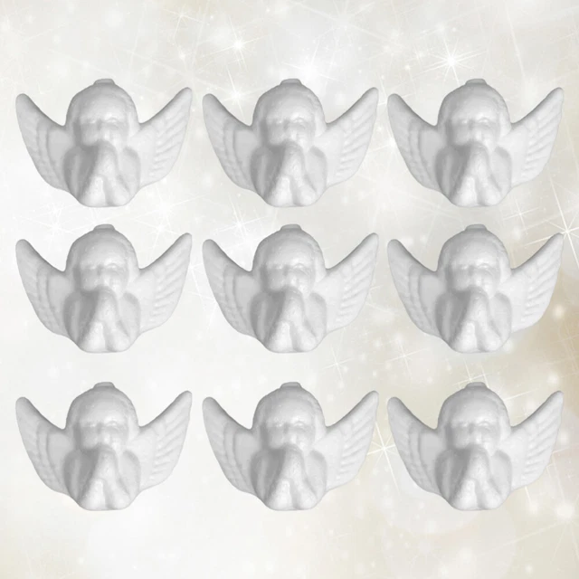 Adornos de forma de ángel hágalo usted mismo Fome muñecas decorativas artesanía ángeles