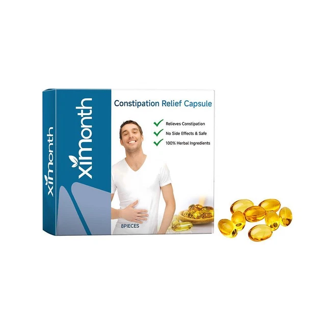Constipation Capsules CAPSULE FOR THE relief of constipation relief of constipation and, £1. ...