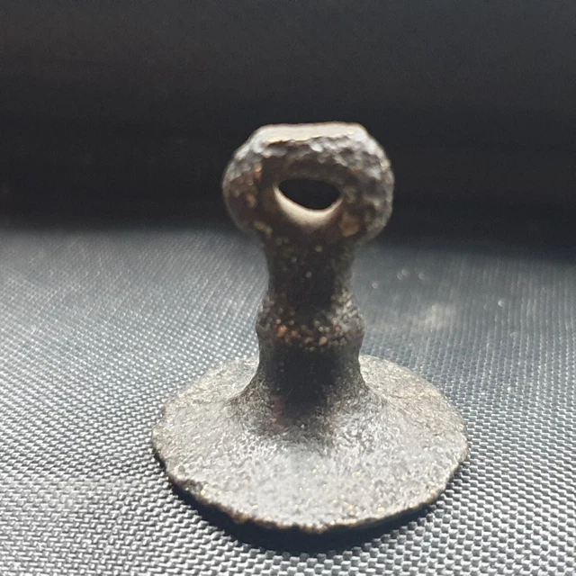 Ancien Sceau Cachet A Doigt En Bronze Epoque Medievale ?